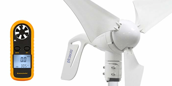 Pikasola Wind Turbine Generator - Comes With a Wind and Solar Controller